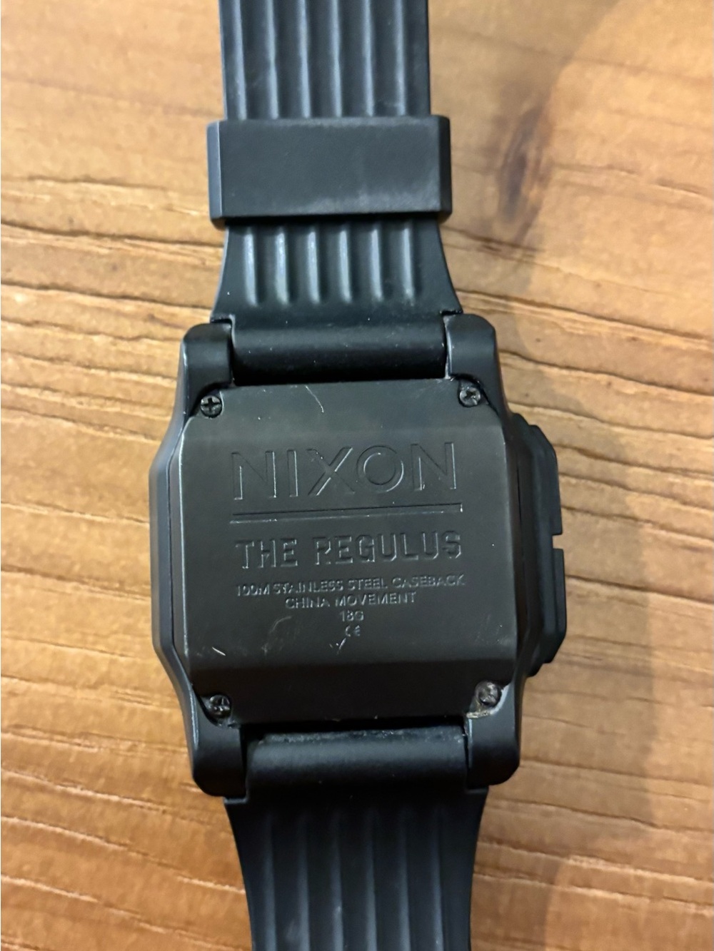 Nixon Black Regulus Digital Tactical Watch